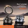 Portable Magnetic Car Phone Holder with Suction Cup and Rotating Magsafe Desktop Stand