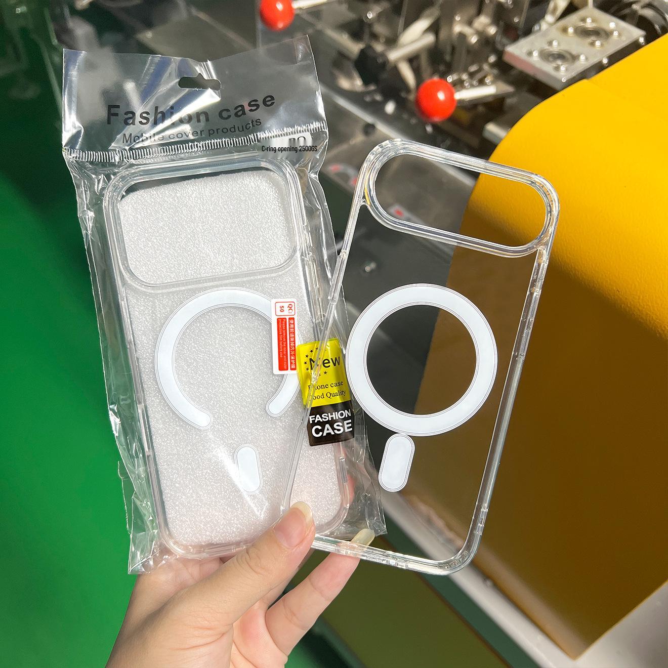 

iPhone 11/13/15/17 Strong Magnetic GS 2500 Transparent MagSafe Protective Case 11 Pro Max