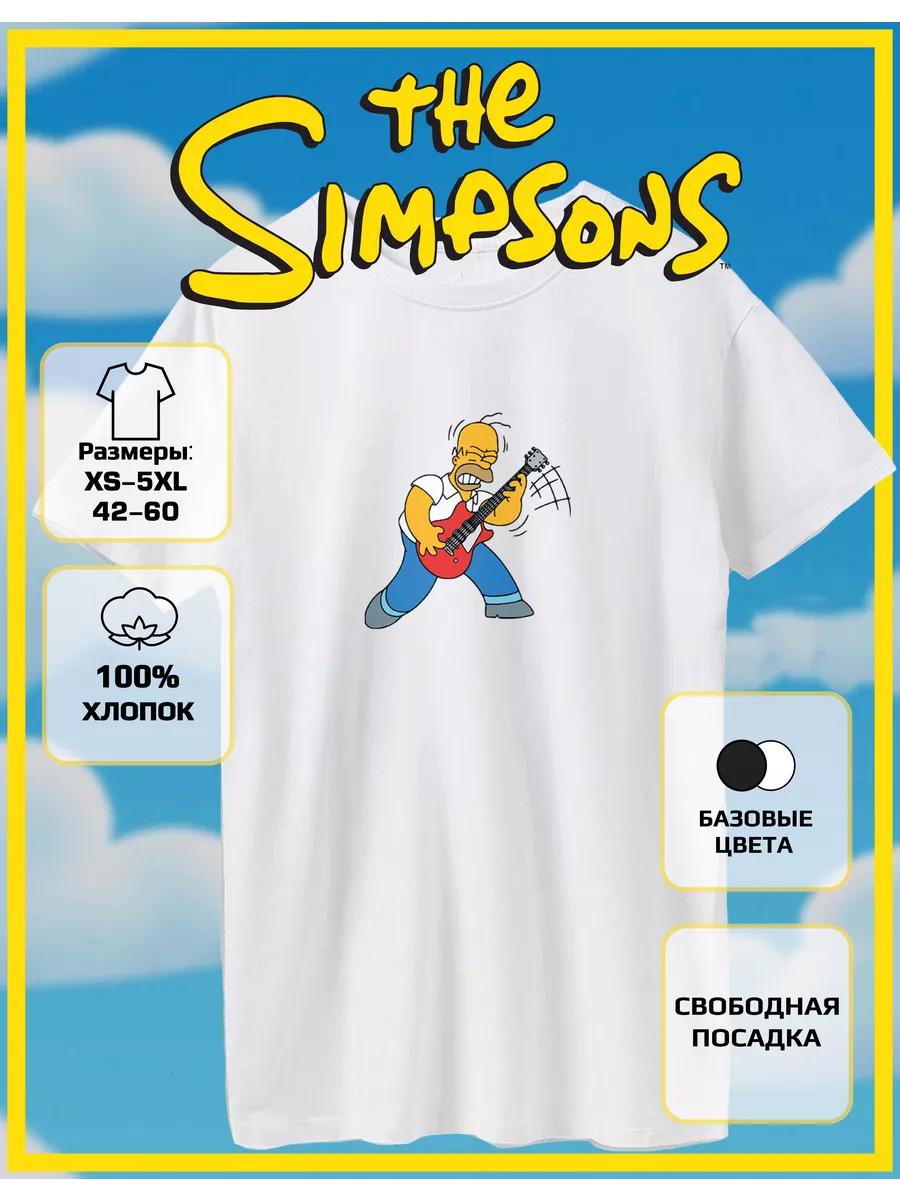 T-shirt with Simpsons print 3XL