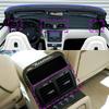 GranTurism GranCabrio GT GC M145 Car Interior Front Rear Central Dashboard Left Right AC Vent Air Vent Panel Cover For Maserati