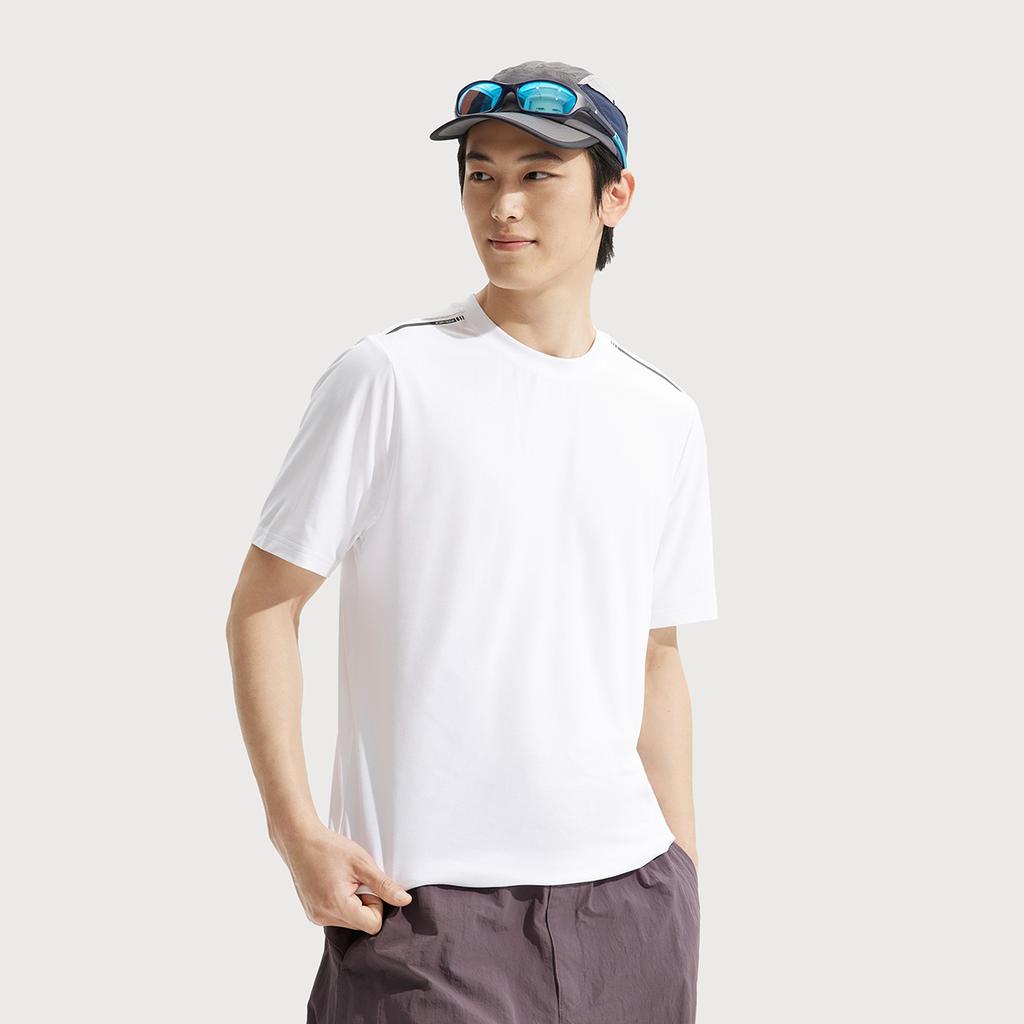 Li Ning Quick Dry Cooling Collection T Shirt Men's Standard White ATSV509-1