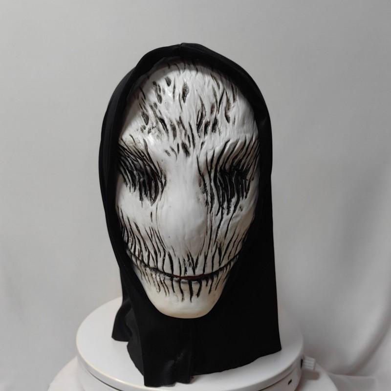 Smilende Spøgelse Maske Halloween Fest Kostume Tilbehør Latex Ansigtsskjold Unisex Voksen Én Størrelse