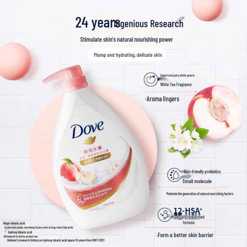 Dove Hydrating & Refreshing Body Wash