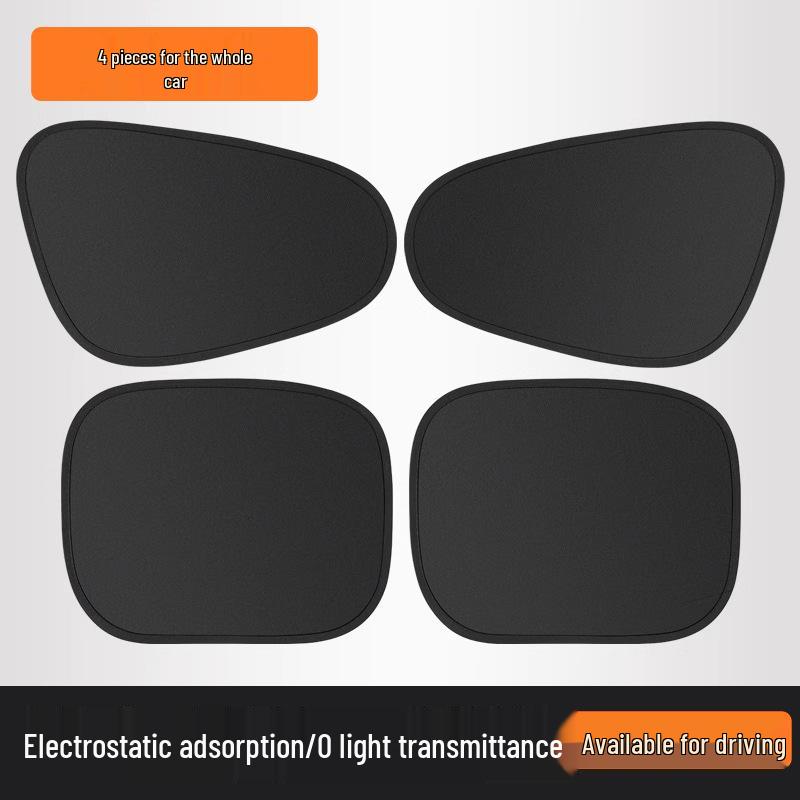 Magnetic Car Window Sunshade - UV Protection & Heat Insulation Curtains