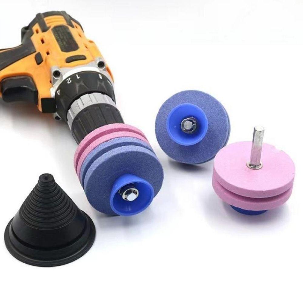 Universal Wheel Stone Sharpener Drill High Hardness Grindstones  for Any Power Hand Dril