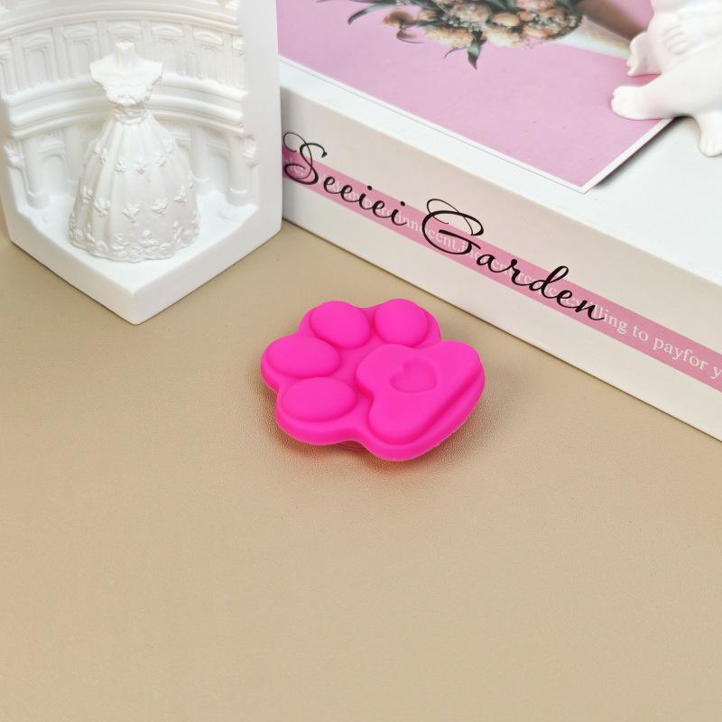 Cute Cat Paw Silicone Airbag Phone Holder & Refrigerator Magnet