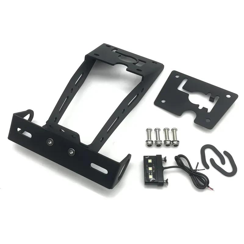 Motorcycle With LED Light License Plate Holder Tail Tidy For Yamaha XSR 900 XSR900   Accessories
