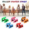 Roller Skates Shoes 4 Wheel Skating Shoes Adjustable rollerskating for Teenager