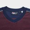 FILA Original FW25 V-Neck Loose Knit Short Sleeve T-Shirt Men tops F11M619103F-NV