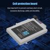 3.7V 3600mAh Large Capacity Handle Battery Replacement Gamepad Lithium-battery for WUP Controller with Repair Tool