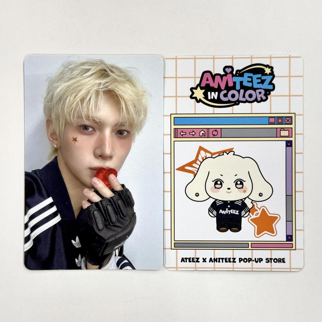 ATEEZ X ANITEEZ in COLOR POP-UP Store FANS SHOP Special Photo Card ver.2