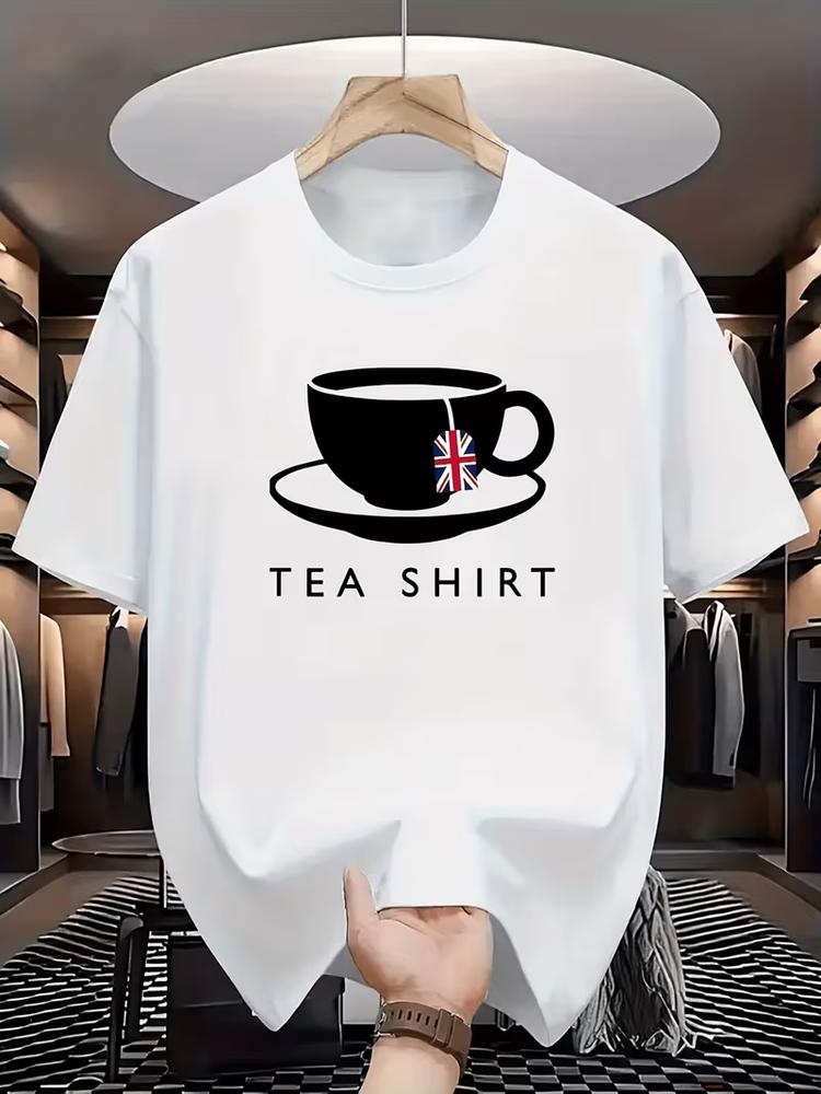 Unisexs Funny Tea Shirt British Flag Uk England Souvenir Graphic TShirt Tee Top S