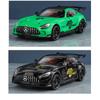 1/24 Benzs-GT GTR Alloy Sports Car Model Diecast & Toy Vehicles Metal Racing Car Model High Simulation Sound and Light Kids Gift
