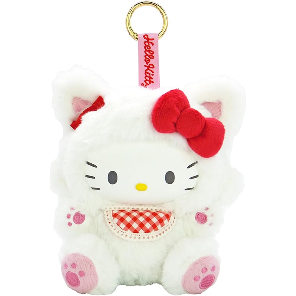 

Корпорация Накадзима Плюшевая игрушка Кот Хелло Китти Файне Фейс Белый 217363-25