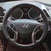 Hand-Stitched Non-Slip Durable Suede Car Steering Wheel Cover For Hyundai Elantra Avante I30 2012-2016