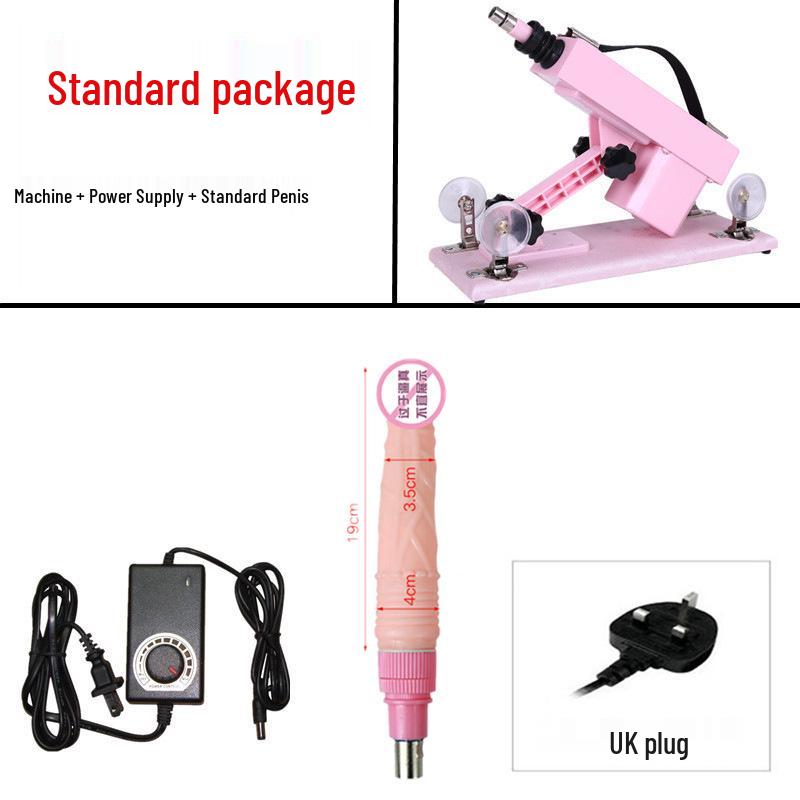 Vibrador Telescópico Automático Femenino - Juguete Sexual Realista para Adultos
