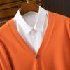 Classic V-neck Cardigan Men's Sweater Loose Trend All-match Sweater Jacket Top Cardigan