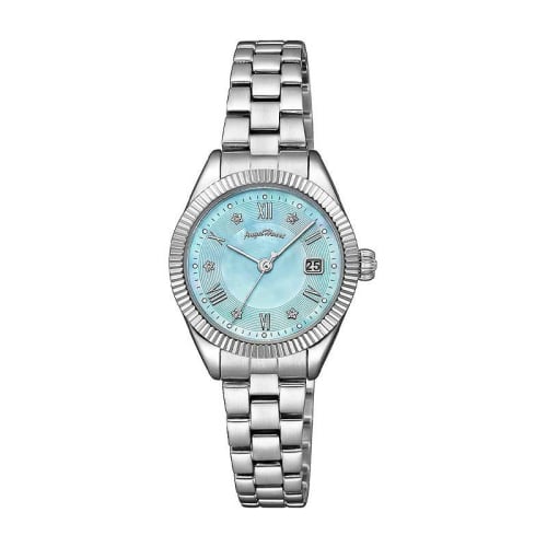 

ANGELHEART Sparkle Time Kanna Hashimoto Collaboration Sparkle Time Kanna Hashimoto Collaboration Model ST26BU Blue Pearl Solar 21mm Women s Watch