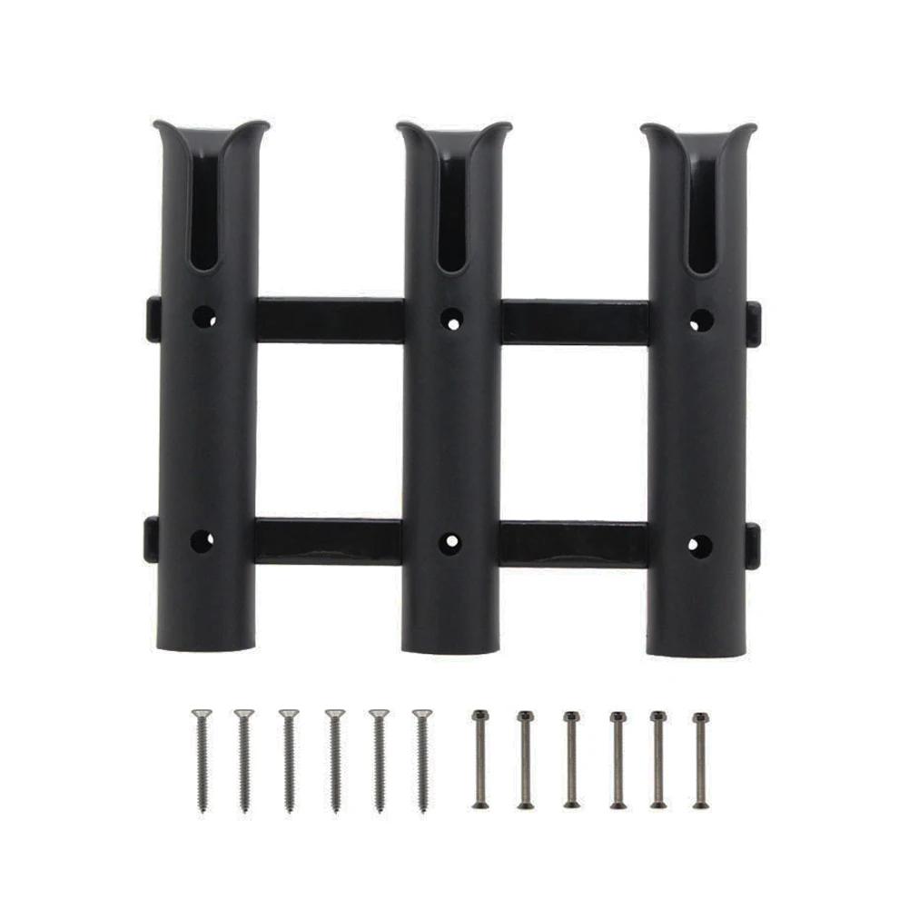 Plastic Fishing Rod Rack Holder Portable Lightweight Spinning Durable Pole Tube Mount Bracket Socket Rack Boat Accessories