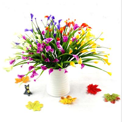 1 Stück künstliche Gypsophila Calla-Lilien Blumen Pflanze Hochzeit Home Decor