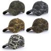 Adjustable Camo Peaked Cap Curved Brim Visor Sunscreen Hats Streetwear Hat  For Man Women Unisex