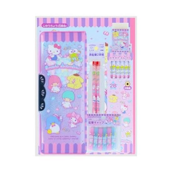 Sun-Star Stationery Sanrio Character Set School Supplies 2025 Characters