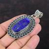 Lapis Lazuli Pendant Handmade Pendant Gemstone Jewelry 925 Sterling Silver Pendant Statement Jewelry Vintage Pendant Special Occasion Gift