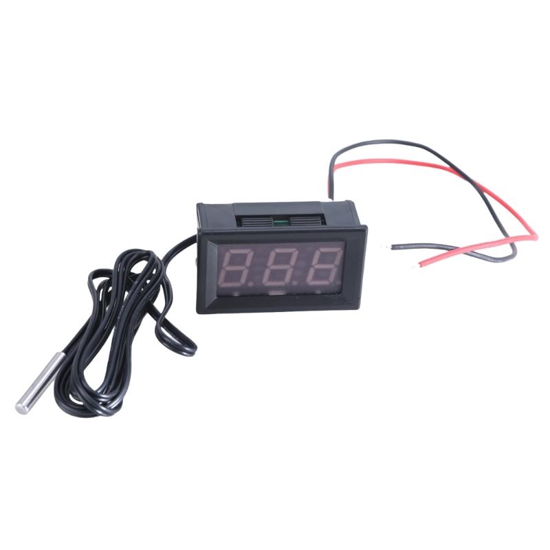 Eingebetteter digitaler Thermostat mit Sensorüberwachung, DC12V-Temperaturmesser, geeignet für Ingenieure und Wartungspersonal