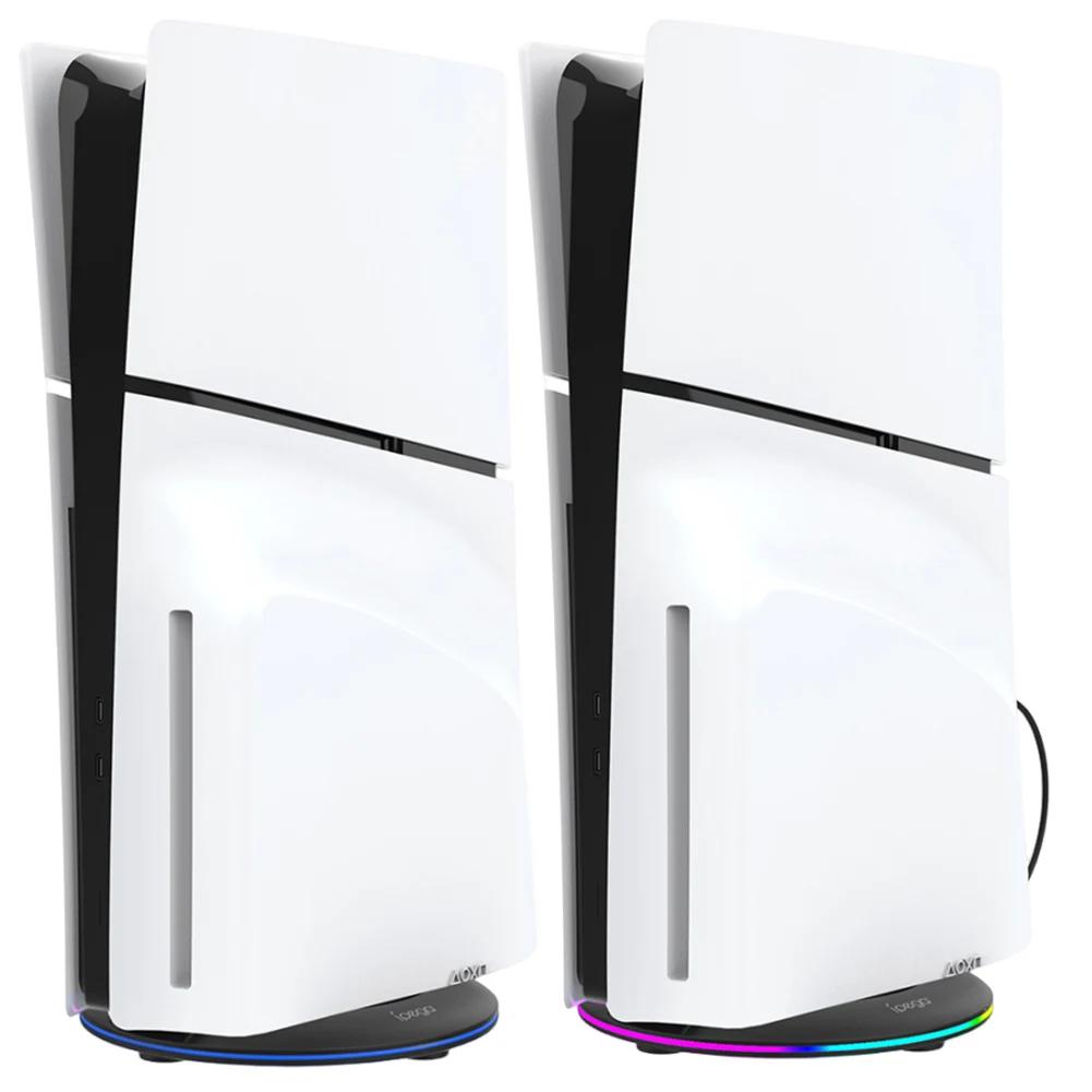 Vertikální stojan Base Držák stojanu Výměna stojanu pro PS5 Slim Console Disc a Digital pro Playstation 5 Slim Console