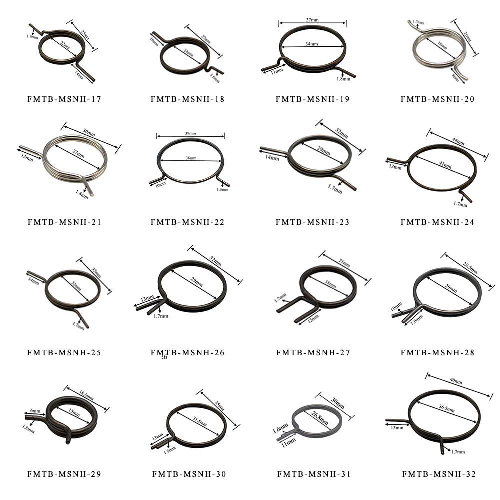 10Pcs The handle torsion spring Anti-theft door lock spring  Electronic lock spring Various specifications torsion spring