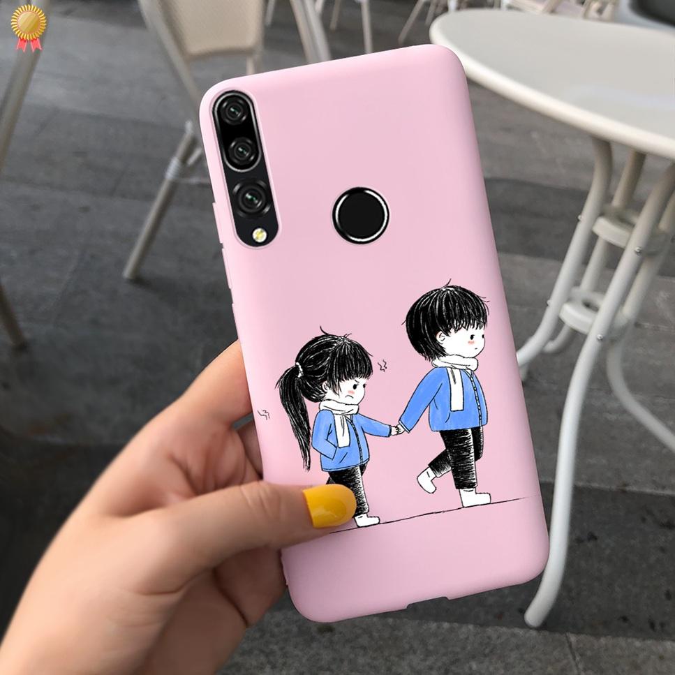 For Honor 9X Pro RU Case Cute Cartoon Cool Black Pink Silicone Back Cover For Huawei Honor9X Honor 9X Pro 9XPro 4G Phone Case