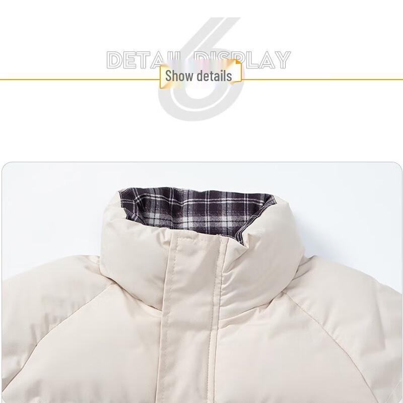 NASA MARVEL Herren Winter Plaid Steppjacke