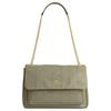 Elodie 29 Neckline Screw Closure Leather Shoulder Bag Large Women Shoulder Bag Gold Pistachio-Green CCZ62-IMPST