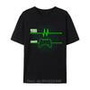Difference Of Normal Person And Gamer Is Heartbeat Design Normal Men TShirt Summer Cotton Tshirt Men Oversized T Shirt Tees