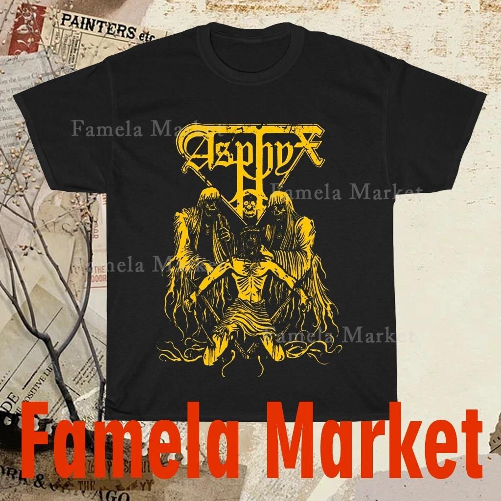 

Asphyx Death Logo TEE T-Shirt Funny American Size S to 5XL T-Shirt M