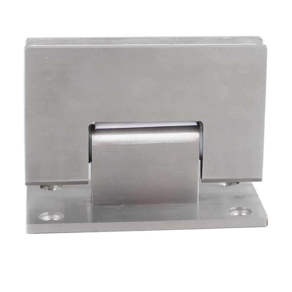 Door Hinges Shower Double Open Stainless Steel 90 Degree Door Hinges for Bathroom Cabinet Showcase