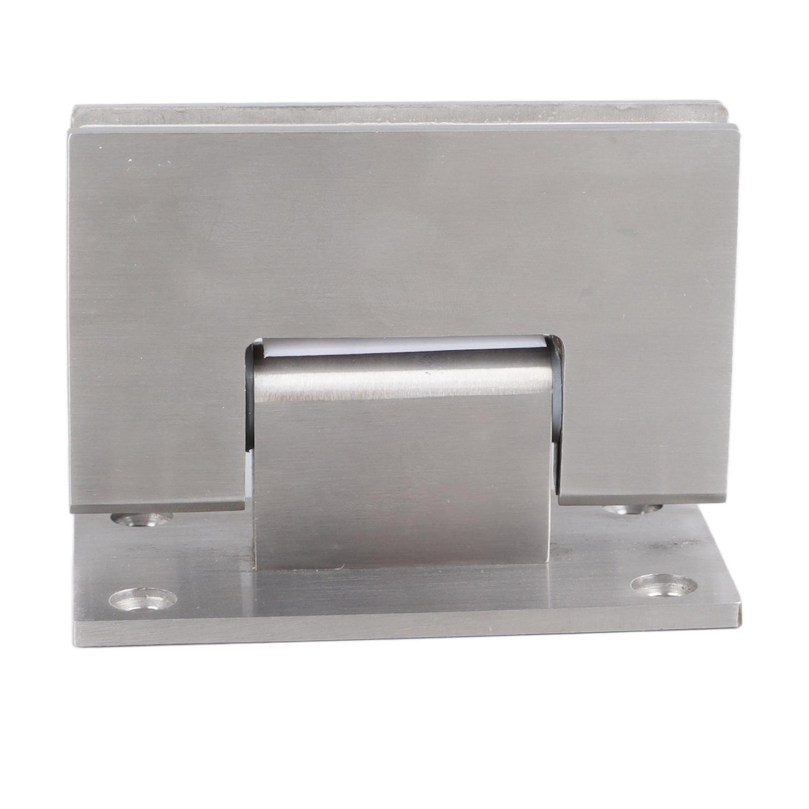 

Door Hinges Shower Double Open Stainless Steel 90 Degree Door Hinges for Bathroom Cabinet Showcase