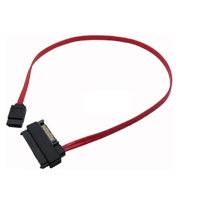 50cm SFF-8482 SAS 29Pin To 7Pin SATA Hard Disk Drive Raid Cable 15Pin SATA Port