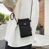 Simple mini canvas bag bag women's fashion mobile phone bag casual versatile travel shoulder messenger bag