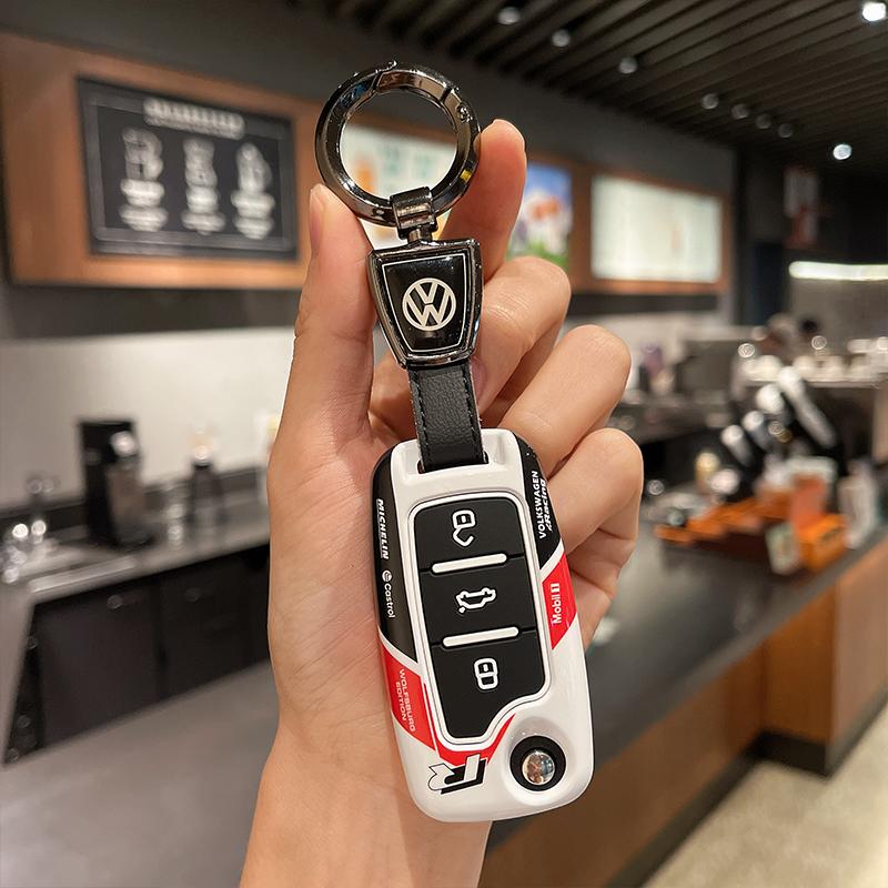 Para VOLKSWAGEN VW Estilo Funda para Llave de Coche Cubierta Para VW Volkseagen Passat B8 Magotan Para Skoda Superb A7 Kodiaq Seat