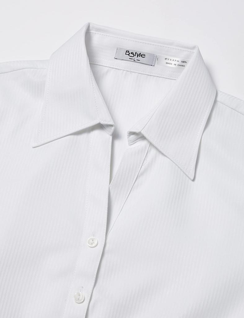 Office Dress Business Dress Open Collar LL To Japanese Size [Atelier Sanrokugo] Shirt, Blouse, Wear, Uniform, Shirt, Shirt, L1-L22, Women's, (3/4