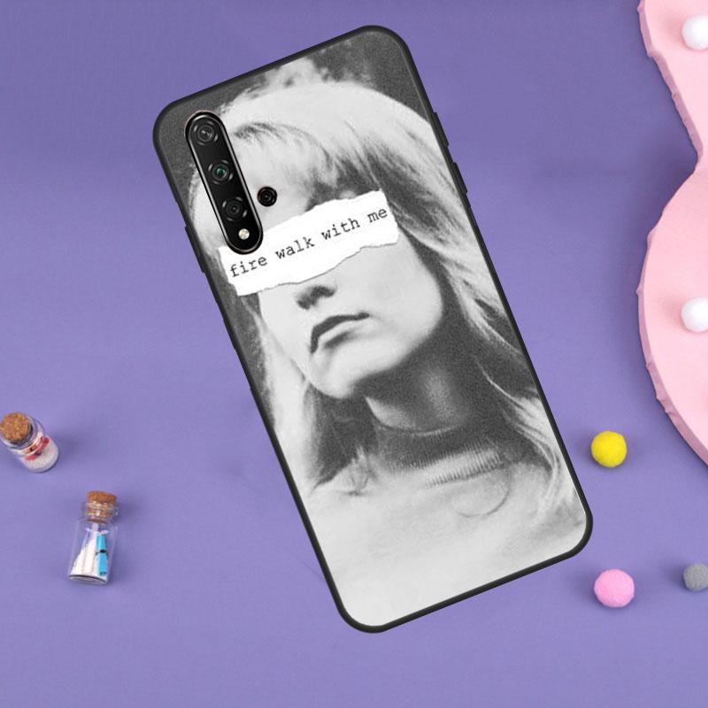 Fire Walk With Me Twin Peaks For Huawei Nova Y61 Y60 Y70 Y72 Y73 Y90 Y91 9 10 SE 7i 8i 11i 12i P30 P40 Lite P60 Pro Case