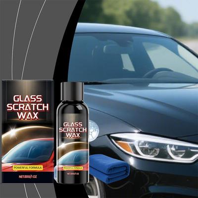 Glass Scratch Repair Wax -No-Residue Paint Scratch Remover For Car WindowsDeep Scratch Removal Protective Coating Accessories