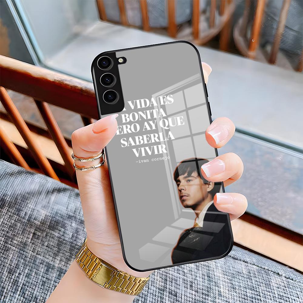 Ivan Cornejo Rapper Phone Case For Samsung A25 A13 A33 5G A54 A36 A35 A56 A52 A14 Shockproof Glass Cover