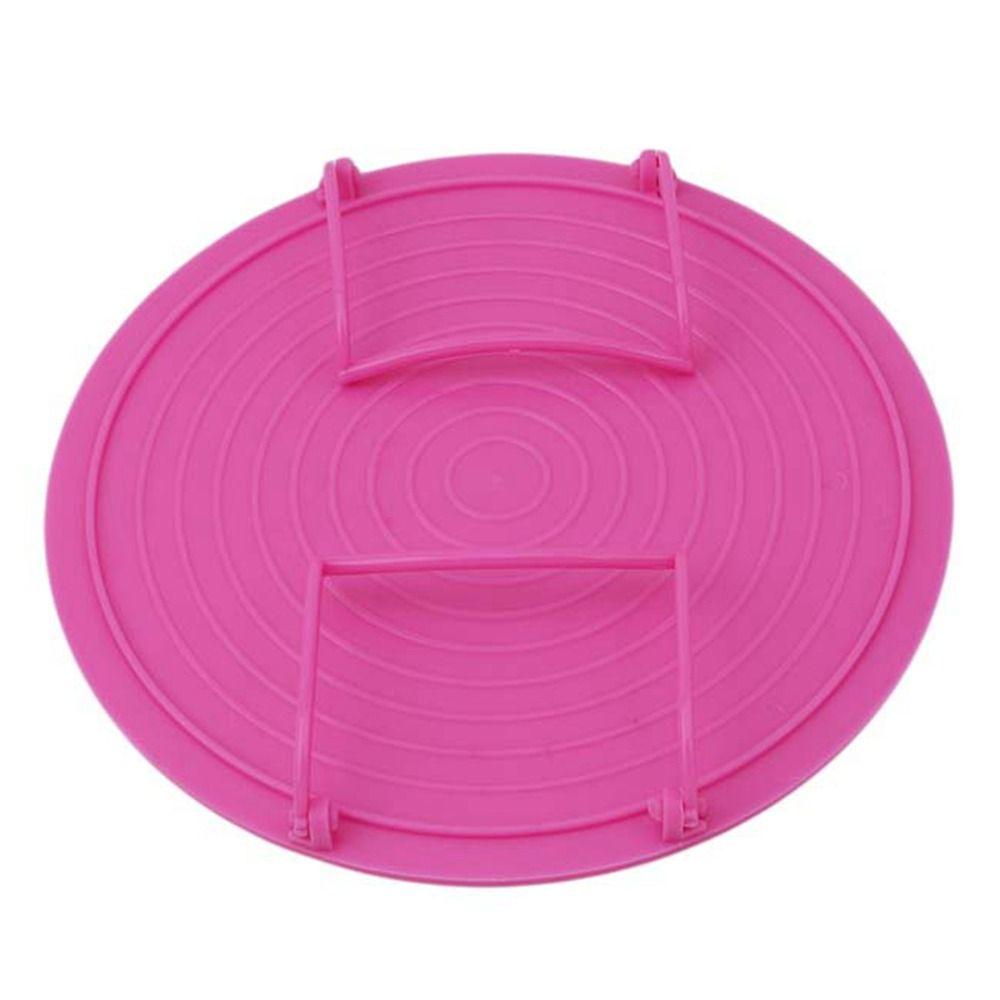 3 in 1 with Handle Tray Plastic Plate Stand Microwave Stacker Lid Shelf Cooling Rack