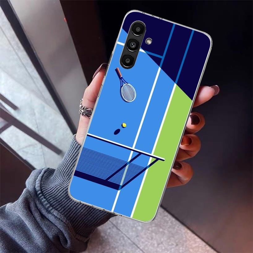 Tennis Sport Phone Case For Samsung Galaxy A17 A16 A15 A14 A13 A57 A56 A55 A54 A53 A37 A36 A35 A34 A33 A26 A25 A24 A23 Galaxy A1