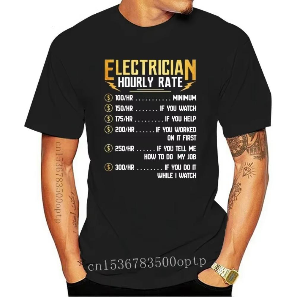 New Electrician Hourly Rate Back Version2 T-Shirts