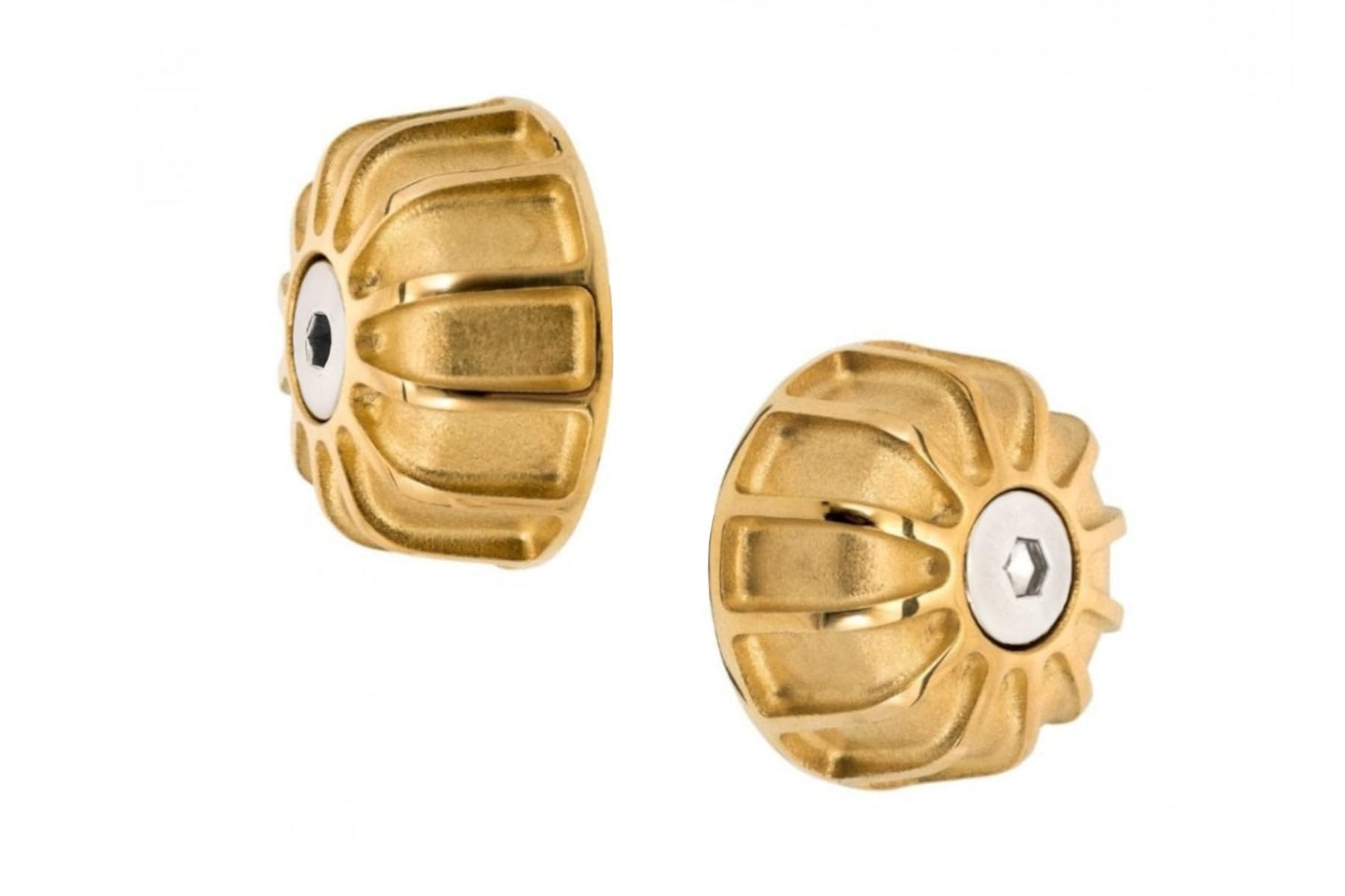 

Motone GEMINI Brass Bar Ends for SpeedTwin and Scrambler 900 T100/T120, 900, (MMU517)