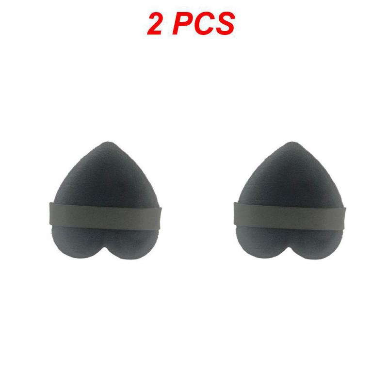 1/2/3PCS Heart-shaped Velvet Facial Face Makeup Puff Cosmetic Makeup Cotton Sponge Puffs Make Up Tools