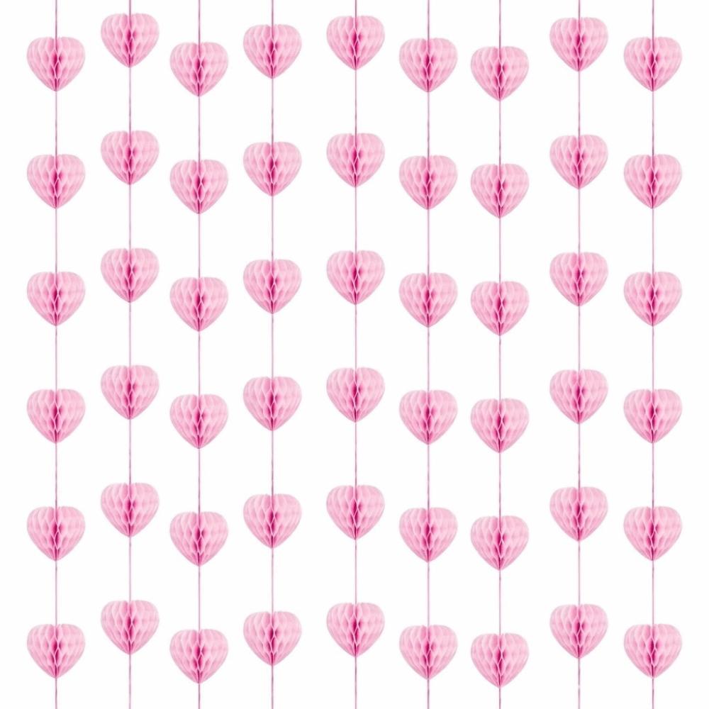 Stereoscopic Hanging Love Streamer Romantic Valentines Day Decoration Lantern  Birthday Party